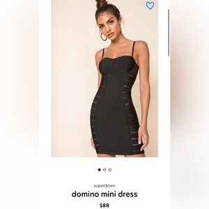 SUPERDOWN Domino Mini Dress